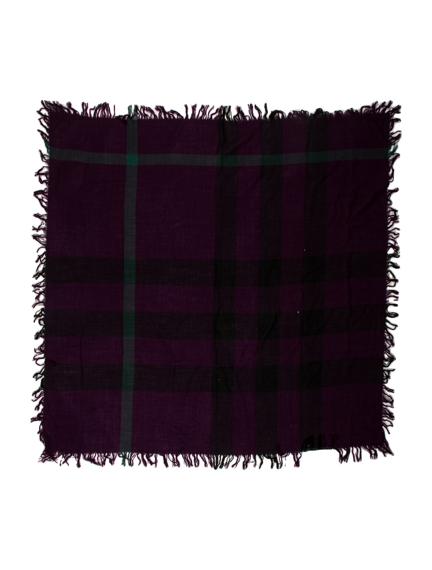 Burberry Mega Check Striped Scarf