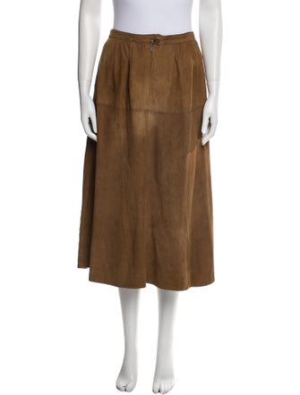 Burberry Vintage Knee-Length Skirt