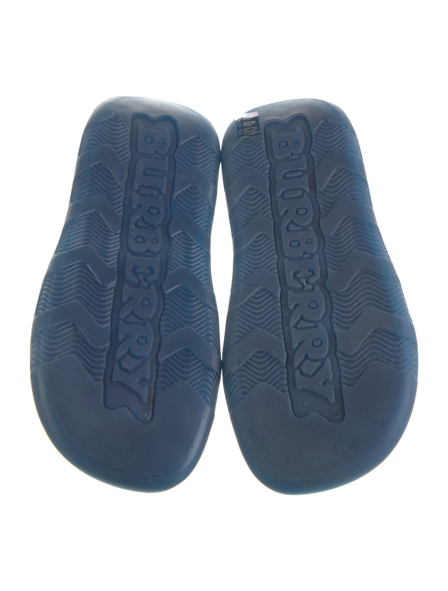Burberry Rubber Slides