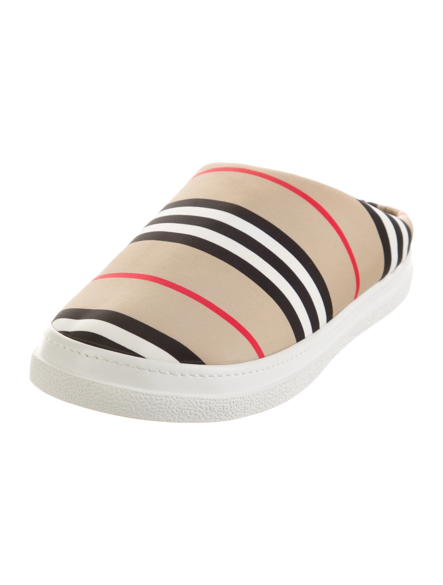 Burberry Rubber Striped Mules