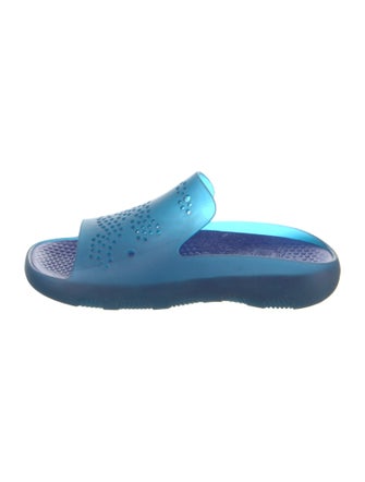 Burberry Rubber Lasercut Accents Slides