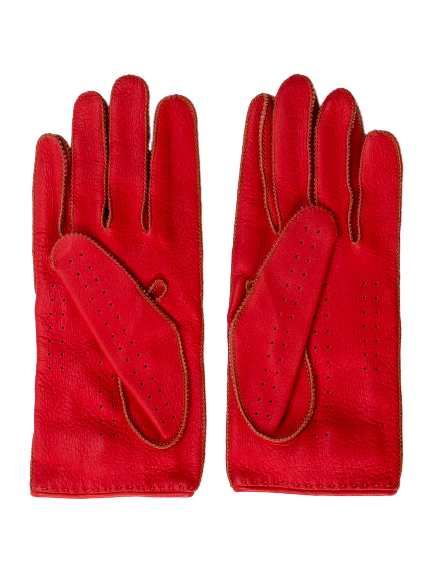 Burberry Deer Leather Gloves