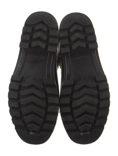 Burberry Rubber Chain-Link Accents Rain Boots