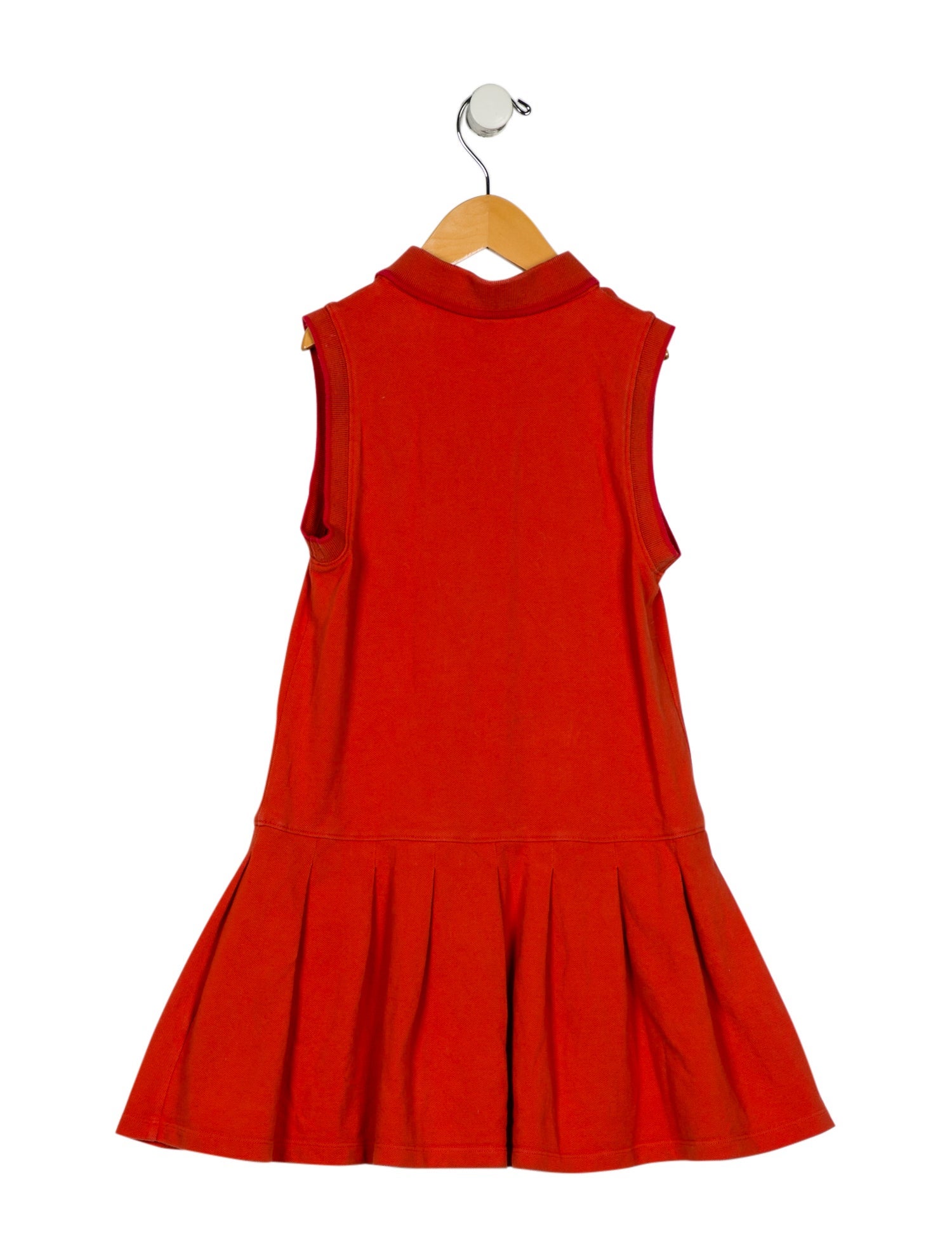Burberry Kids Girls' Printed Pleated Sleeveless Dress