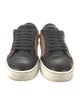 Burberry House Check Pattern Leather Sneakers