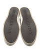 Burberry House Check Pattern Leather Sneakers