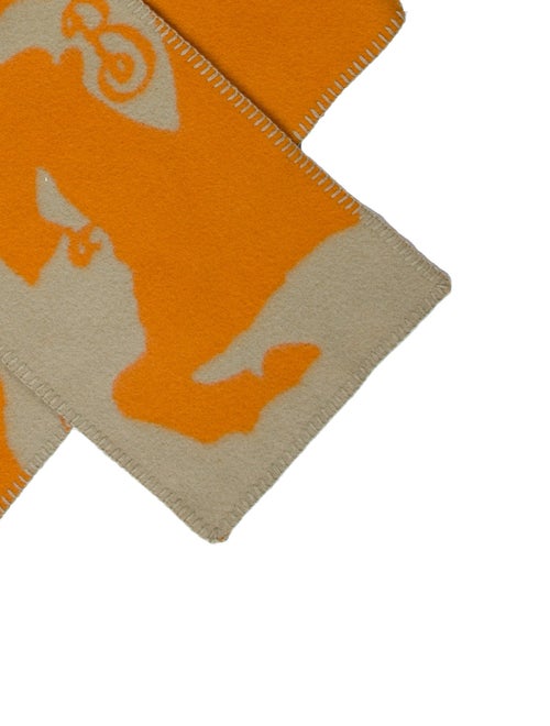 Burberry Wool Printed Shawl