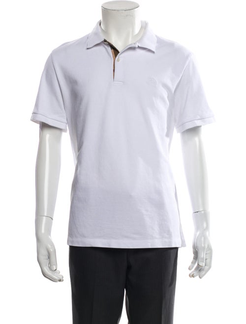 Burberry Nova Check Pattern Collar Polo Shirt