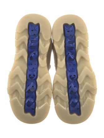 Burberry Nubuck Lace-Up Boots