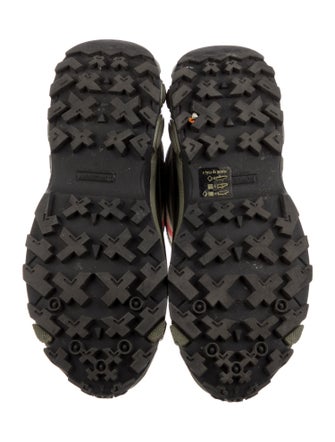 Burberry Nova Check Pattern Rubber Rain Boots