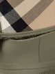 Burberry Nova Check Pattern Rubber Rain Boots