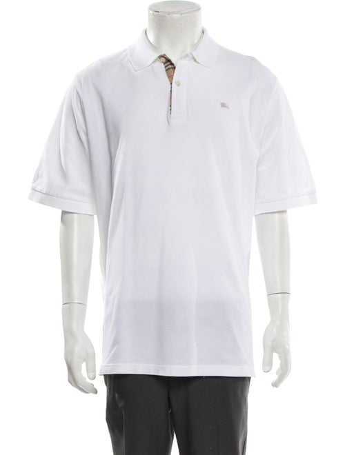 Burberry Nova Check Pattern Collar Polo Shirt