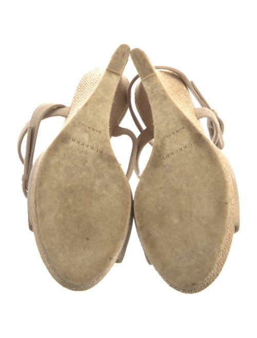 Burberry Suede Espadrilles