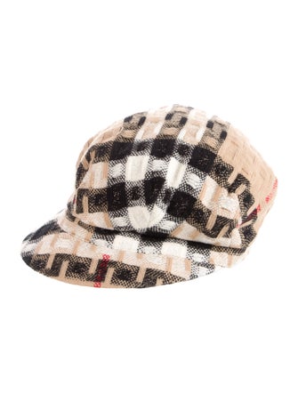 Burberry Wool News Boy Cap