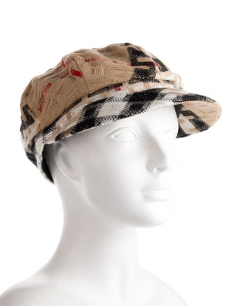 Burberry Wool News Boy Cap