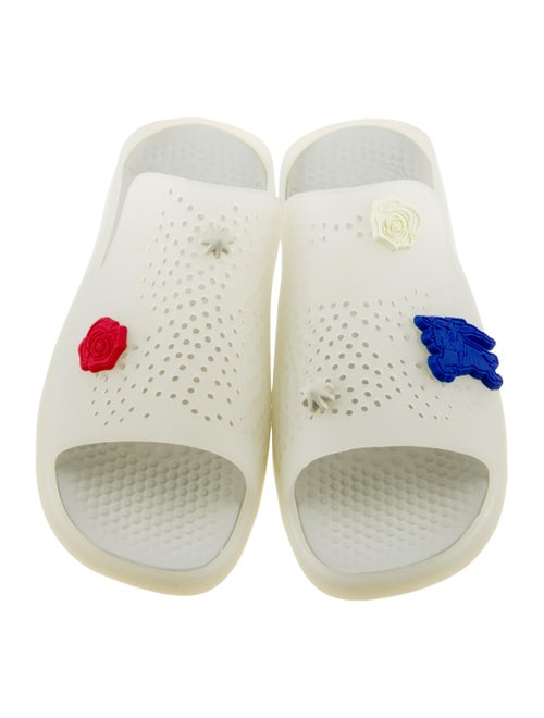 Burberry Rubber Floral Print Slides