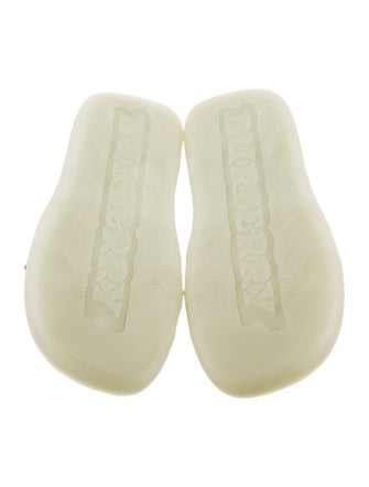 Burberry Rubber Floral Print Slides