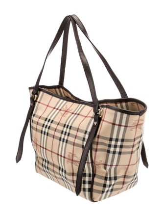 Burberry Haymarket Check Tote