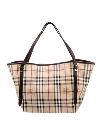 Burberry Haymarket Check Tote