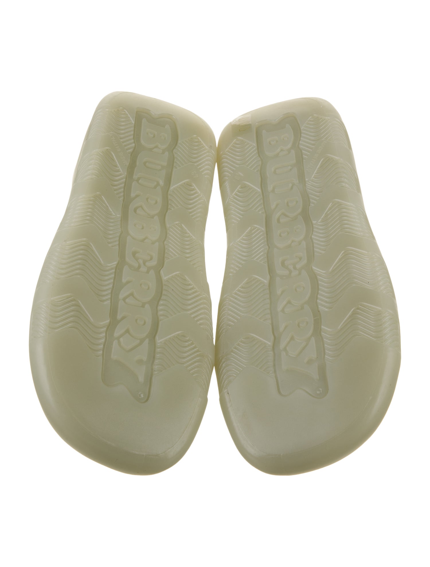 Burberry Rubber Slides