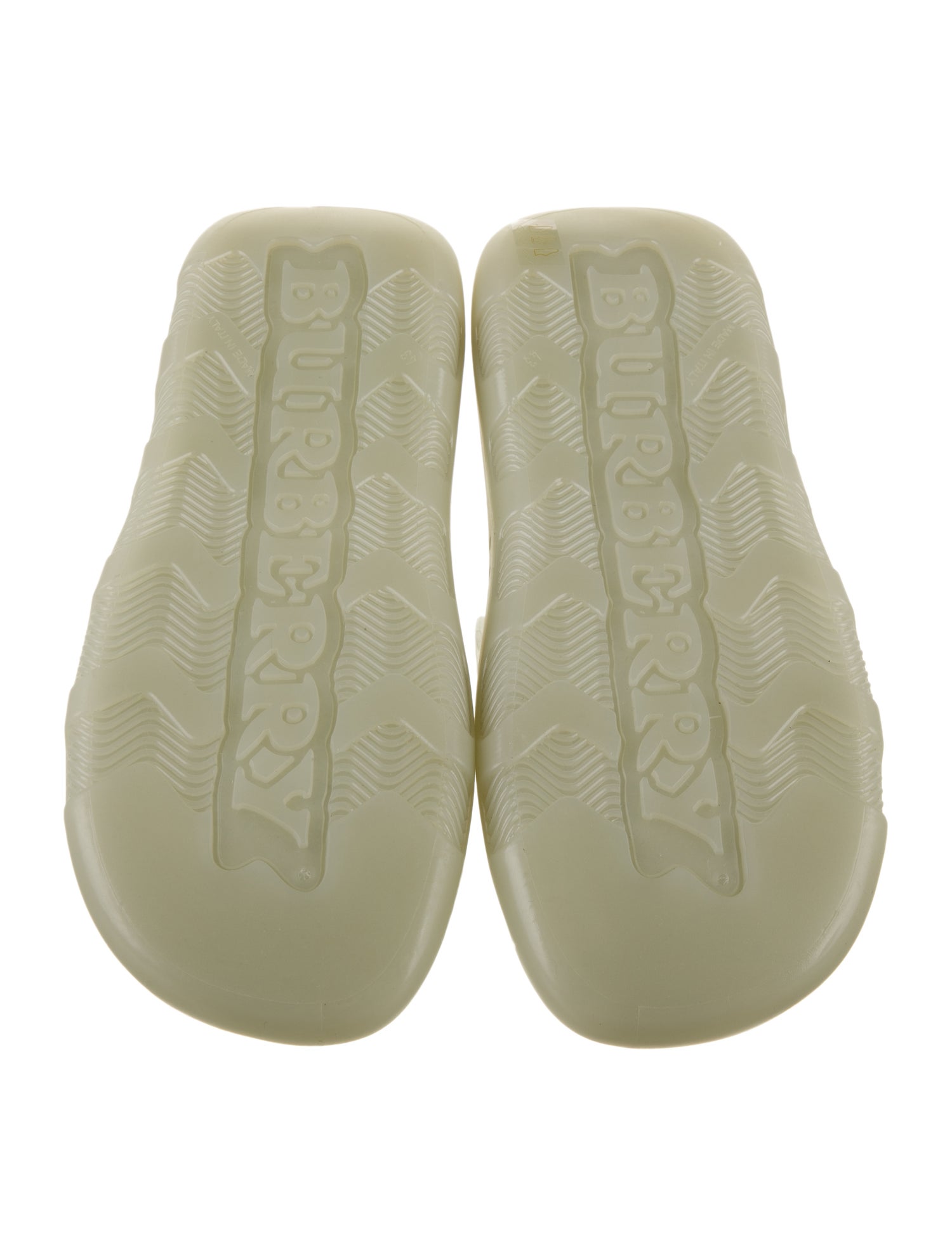 Burberry Rubber Slides