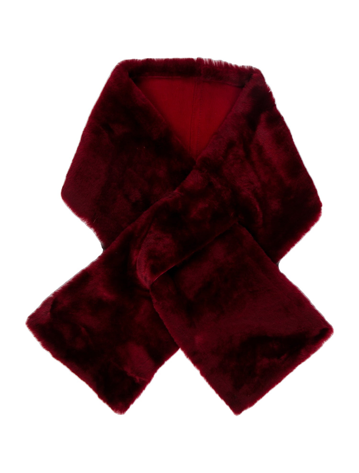 Burberry Shearling Scarf