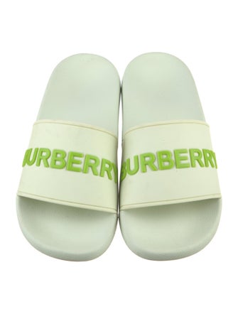 Burberry Rubber Printed Slides
