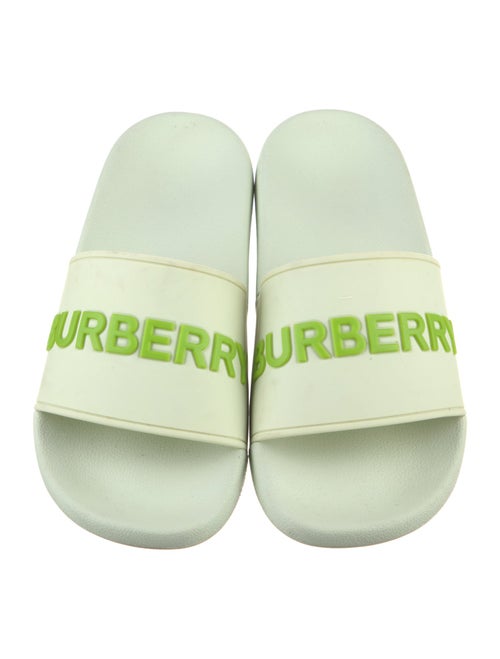 Burberry Rubber Printed Slides