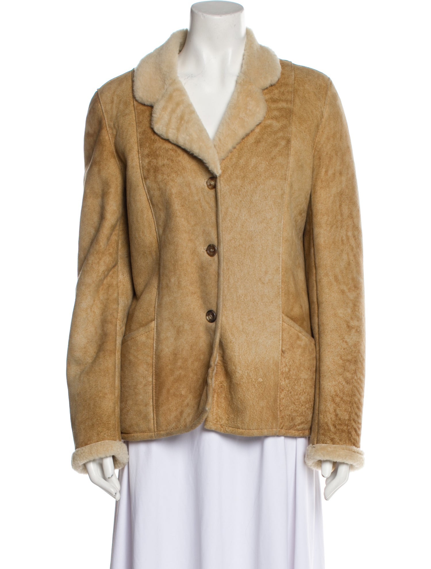 Burberry Shearling Fur Jacket