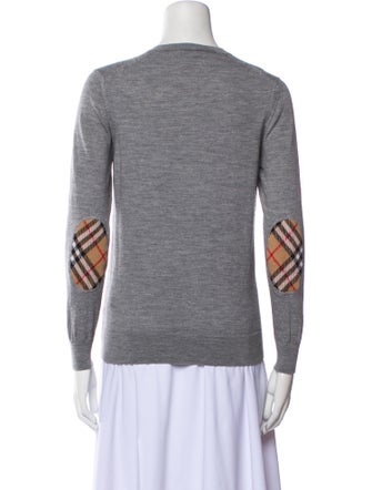 Burberry Wool Crew Neck Sweater