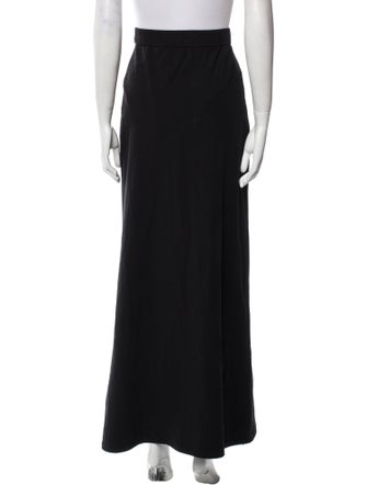 Burberry Cutout Accent Long Skirt