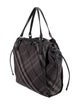 Burberry Smoked Check Hobo Large