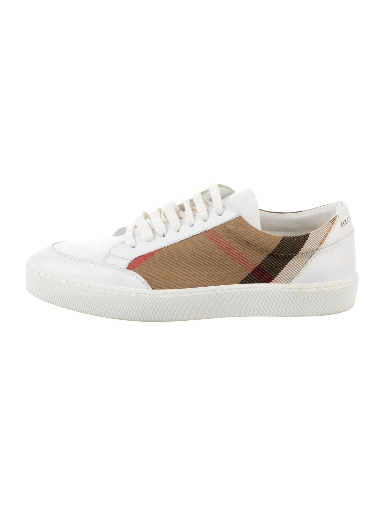 Burberry Canvas Printed Sneakers