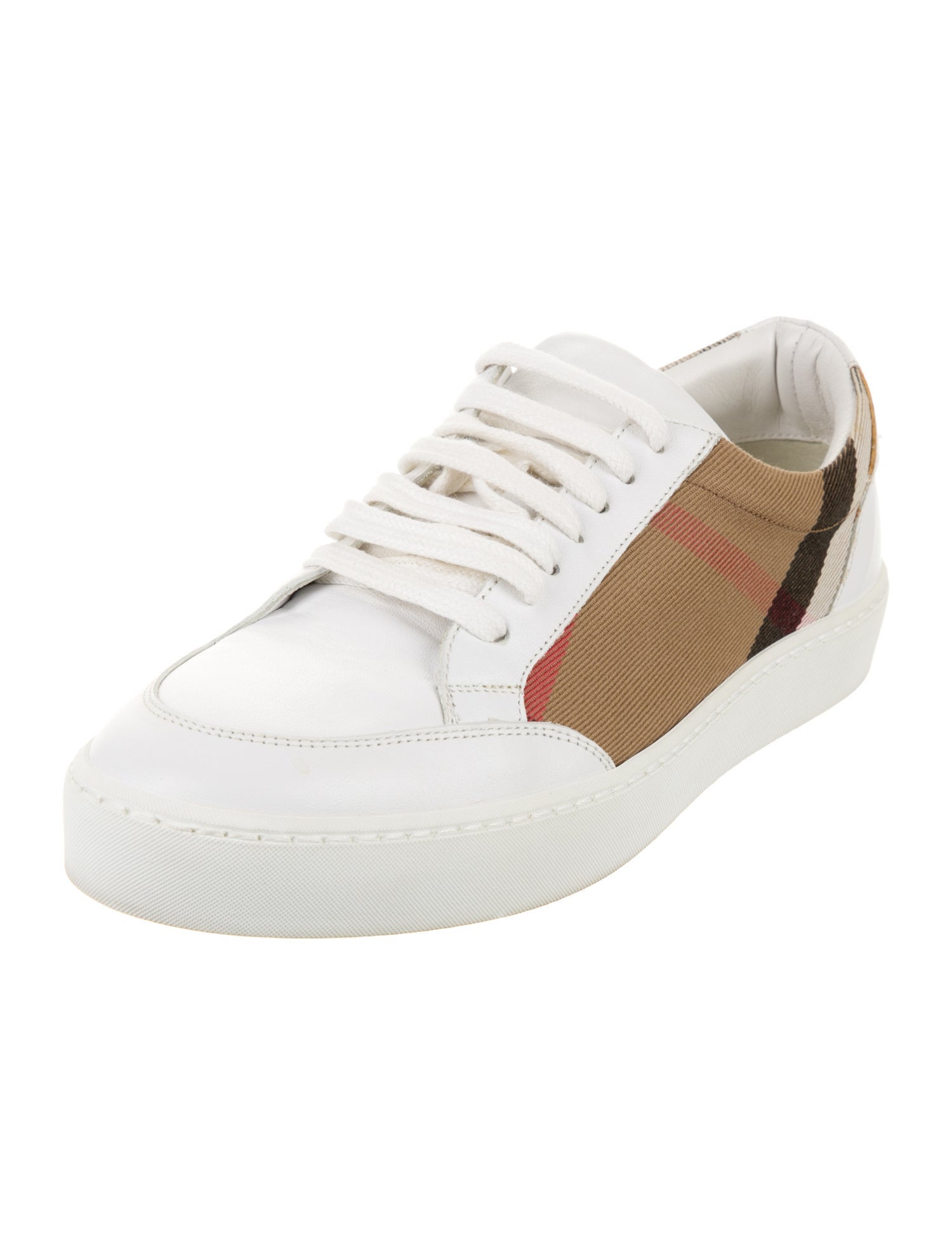 Burberry Canvas Printed Sneakers