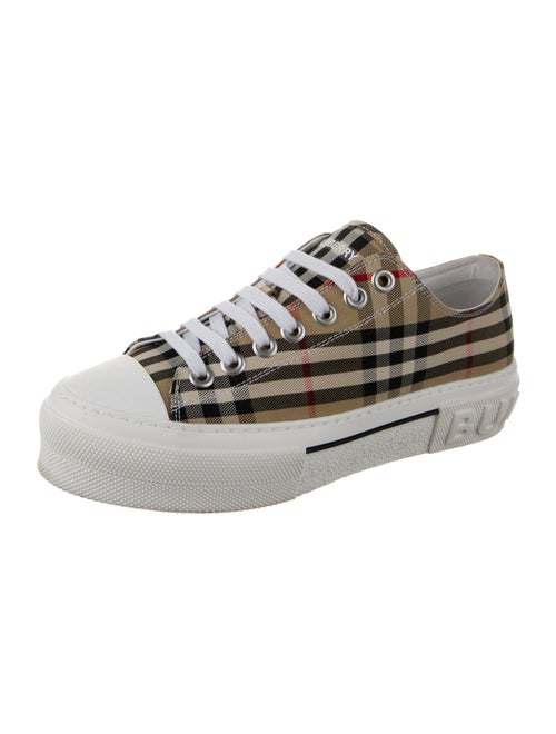 Burberry Canvas Printed Sneakers