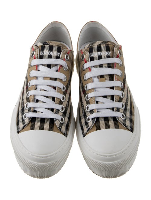 Burberry Canvas Printed Sneakers