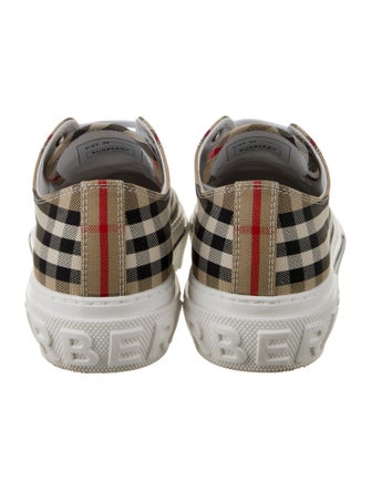 Burberry Canvas Printed Sneakers