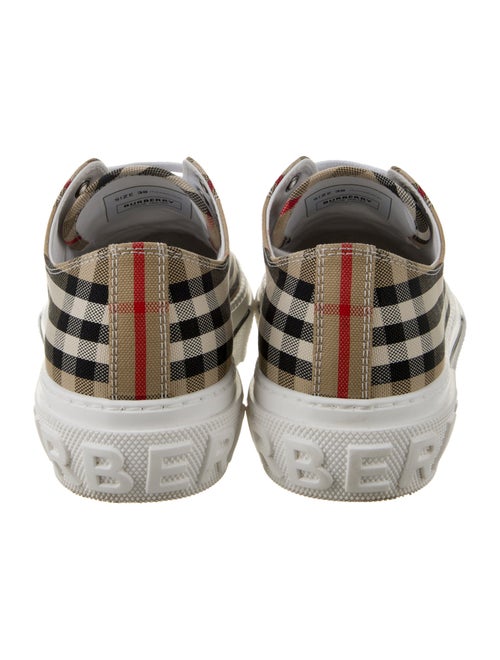Burberry Canvas Printed Sneakers