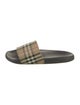 Burberry Rubber Printed Slides