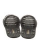 Burberry Nova Check Pattern Leather Slides