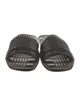 Burberry Nova Check Pattern Leather Slides