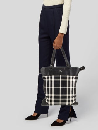 Burberry Beat Check Tote