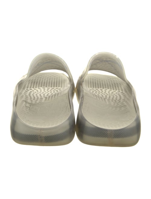 Burberry Rubber Plaid Print Slides