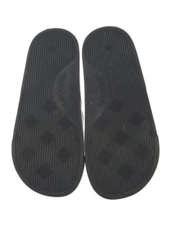 Burberry Nova Check Pattern Rubber Slides