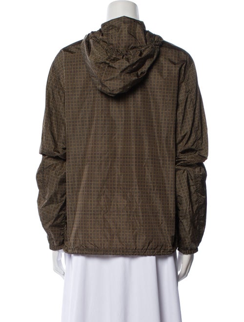 Burberry London Plaid Print Jacket