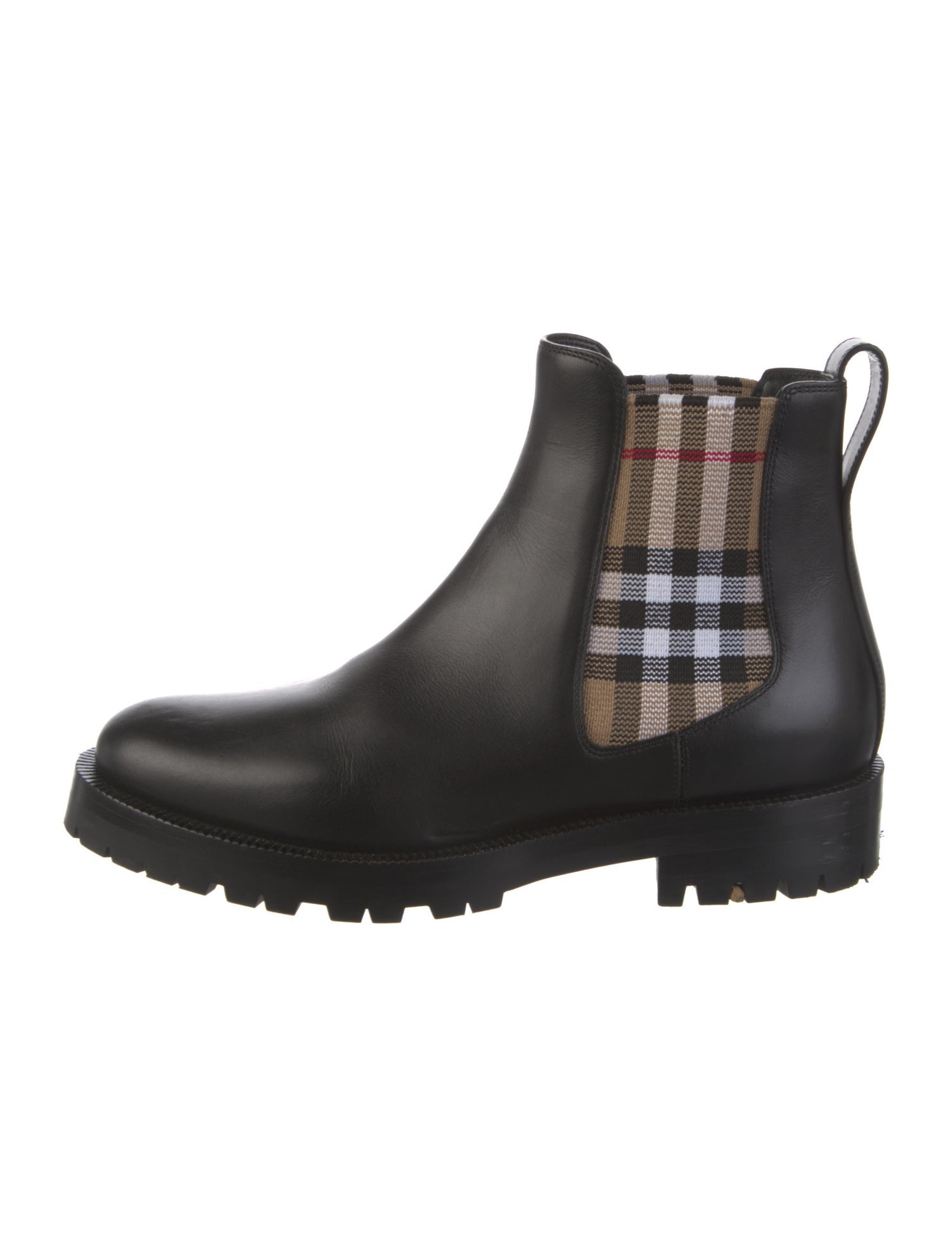 Burberry Leather Chelsea Boots