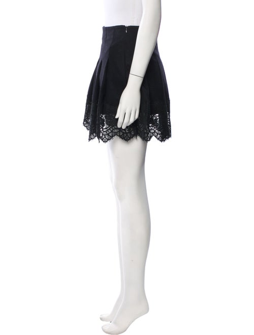 Burberry Wool Mini Skirt