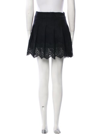 Burberry Wool Mini Skirt
