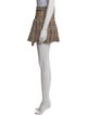Burberry Wool Mini Skirt