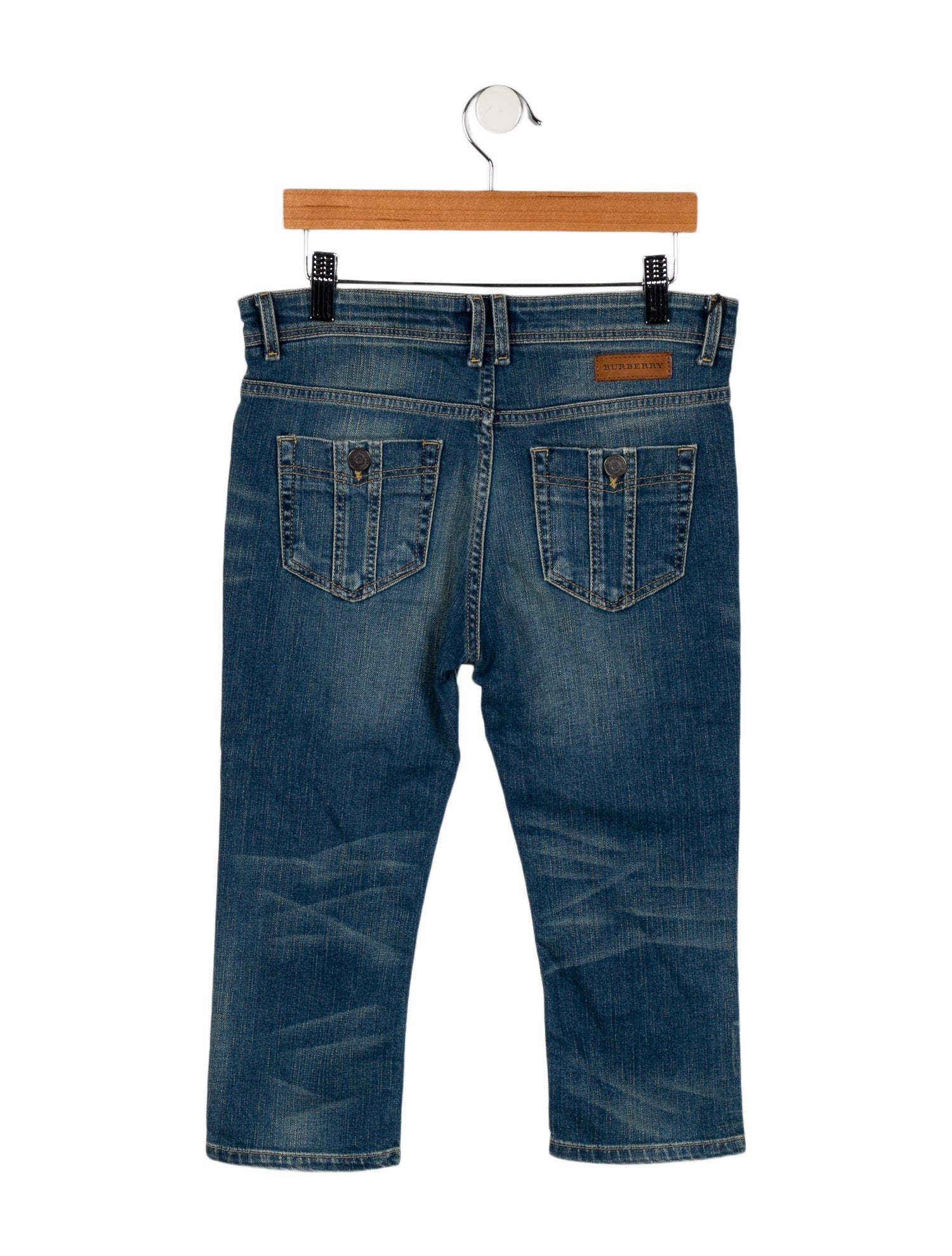 Burberry Burberry Girls Cotton Skinny Jeans w/ Tags